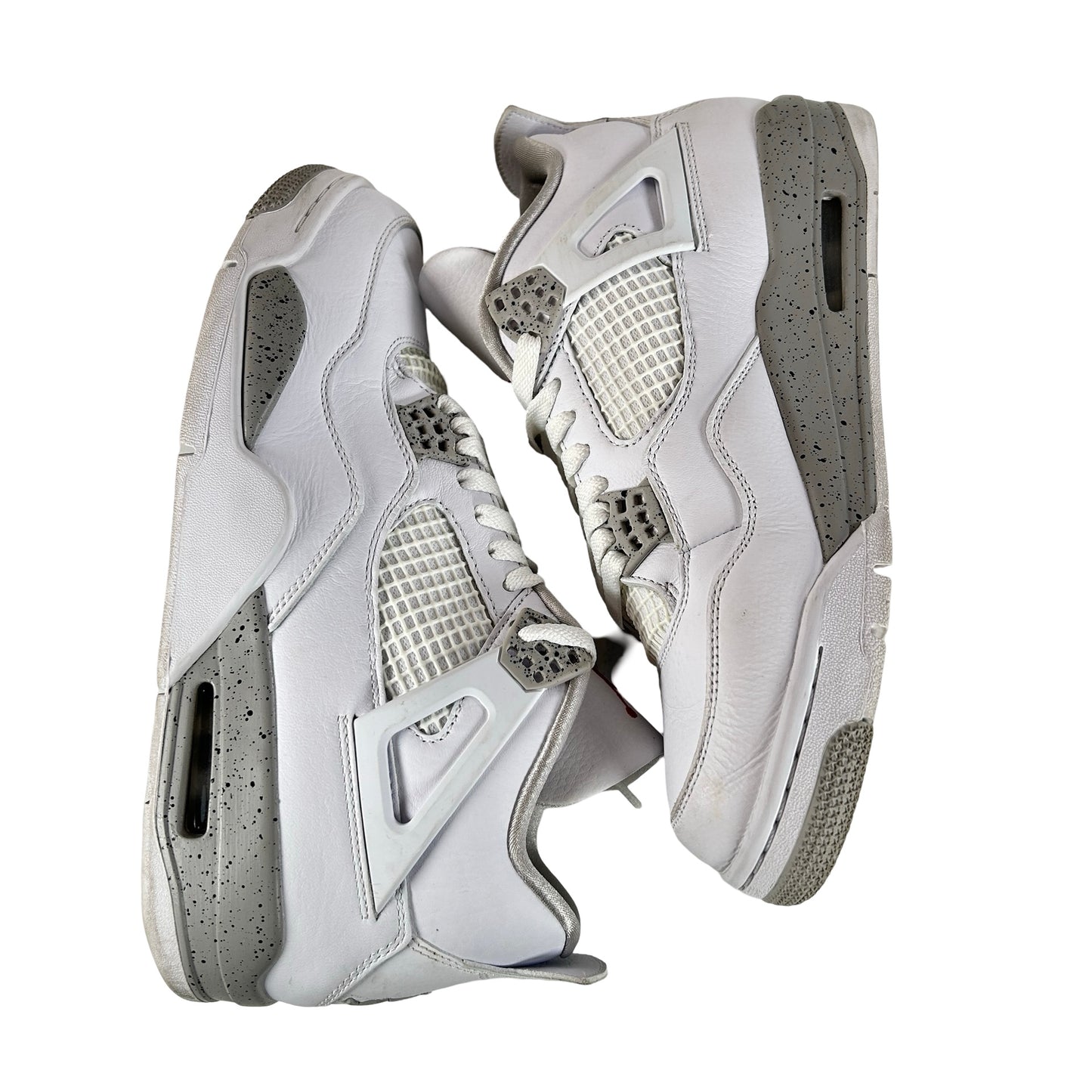CT8527 100 Jordan 4 Retro White Oreo [USED] - 9.5 M (Used2)
