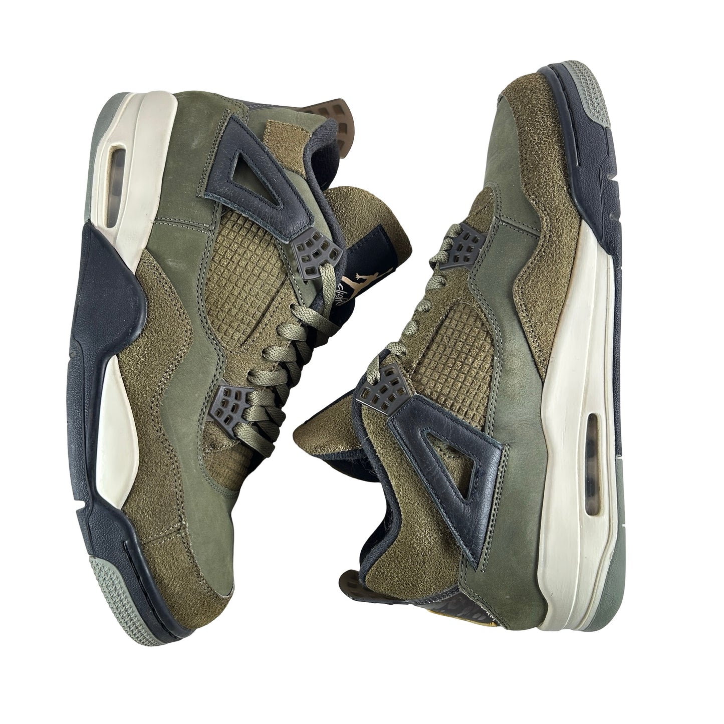 FB9927 200 Air Jordan 4 Craft Medium Olive [USED] - 12 M (Used) (No Box)