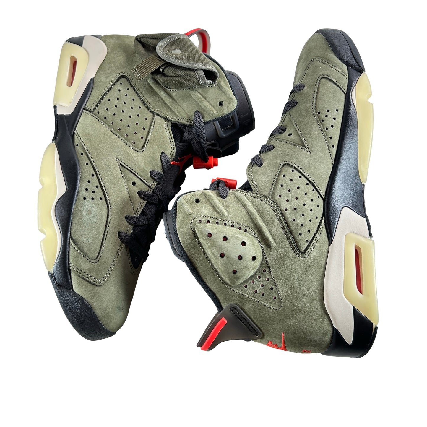 CN1084 200 Jordan 6 Retro Travis Scott [USED] - 10.5 M (Used4)
