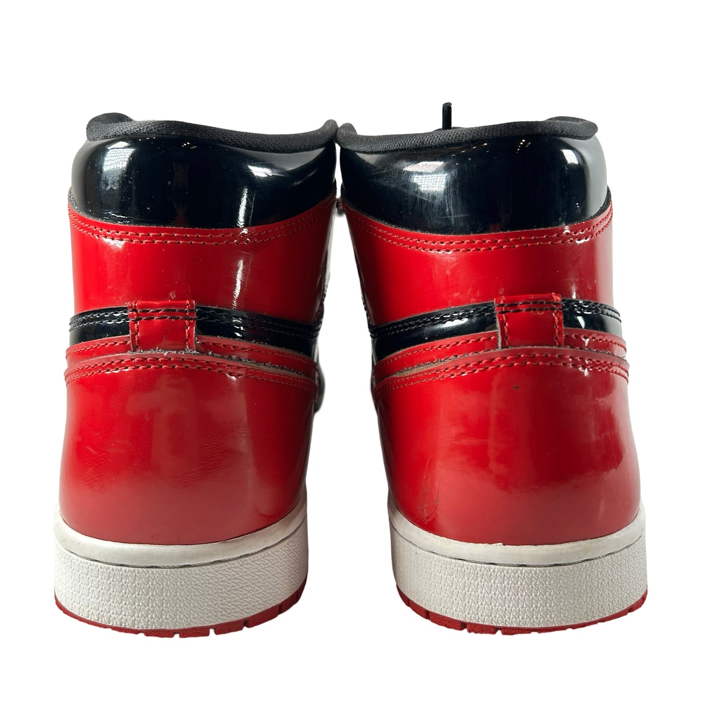 555088 063 Jordan 1 Retro High OG Patent Bred [USED] - 10.5 M (Used) (No Box)