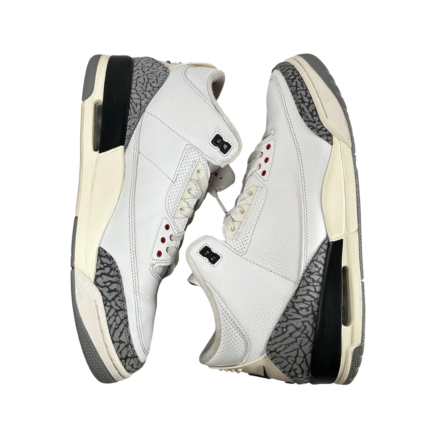 DN3707 100 Jordan 3 Retro White Cement Reimagined [USED] - 13 M (Used5)
