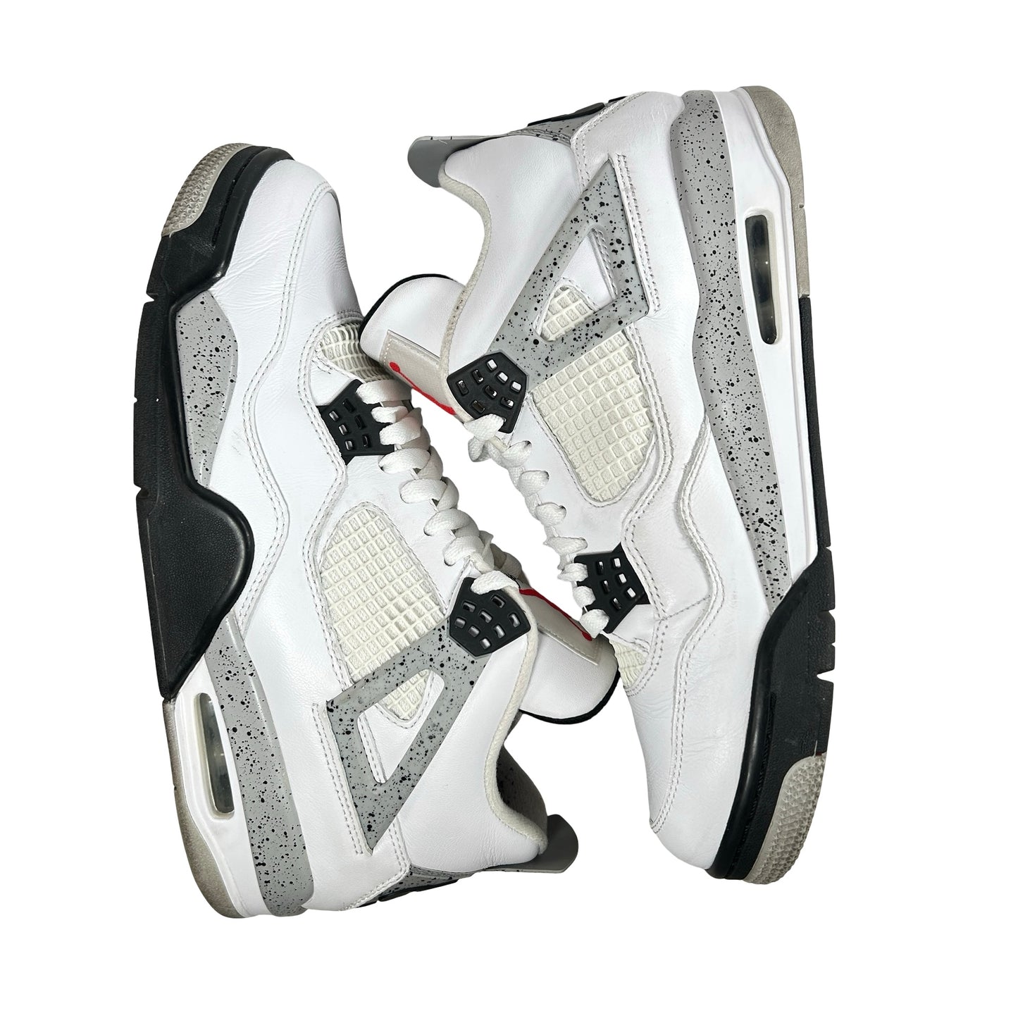 840606 192 Jordan 4 White Cement [USED] - 9 M (Used4)