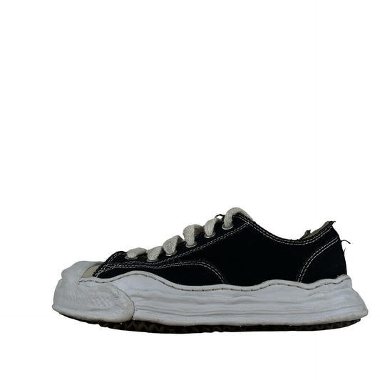 A01FW702 BLK Maison Mihara Yasuhiro Peterson OG Sole Canvas Low Black [USED] - 41 EU (Used) (No Box)