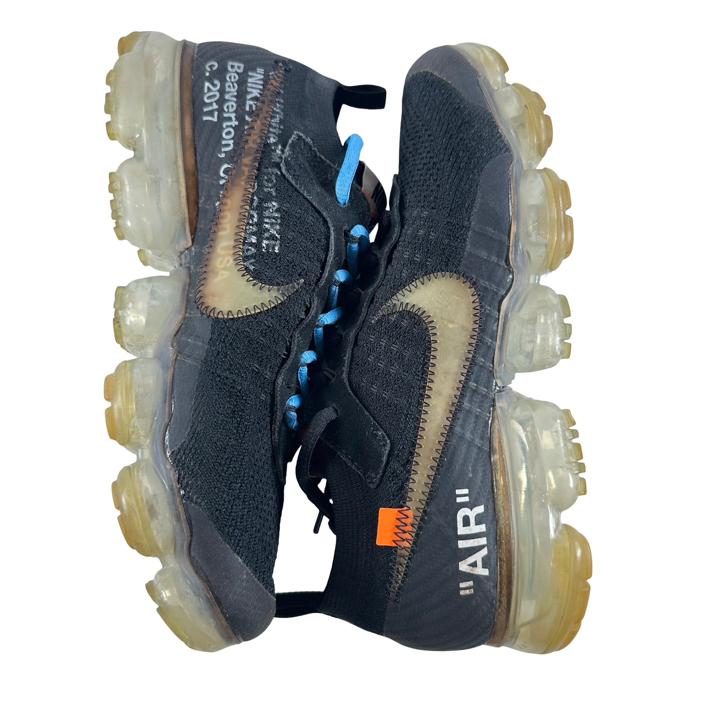AA3831 002 Nike Air VaporMax Off-White Black (2018) [USED] - 7.5 M (Used)