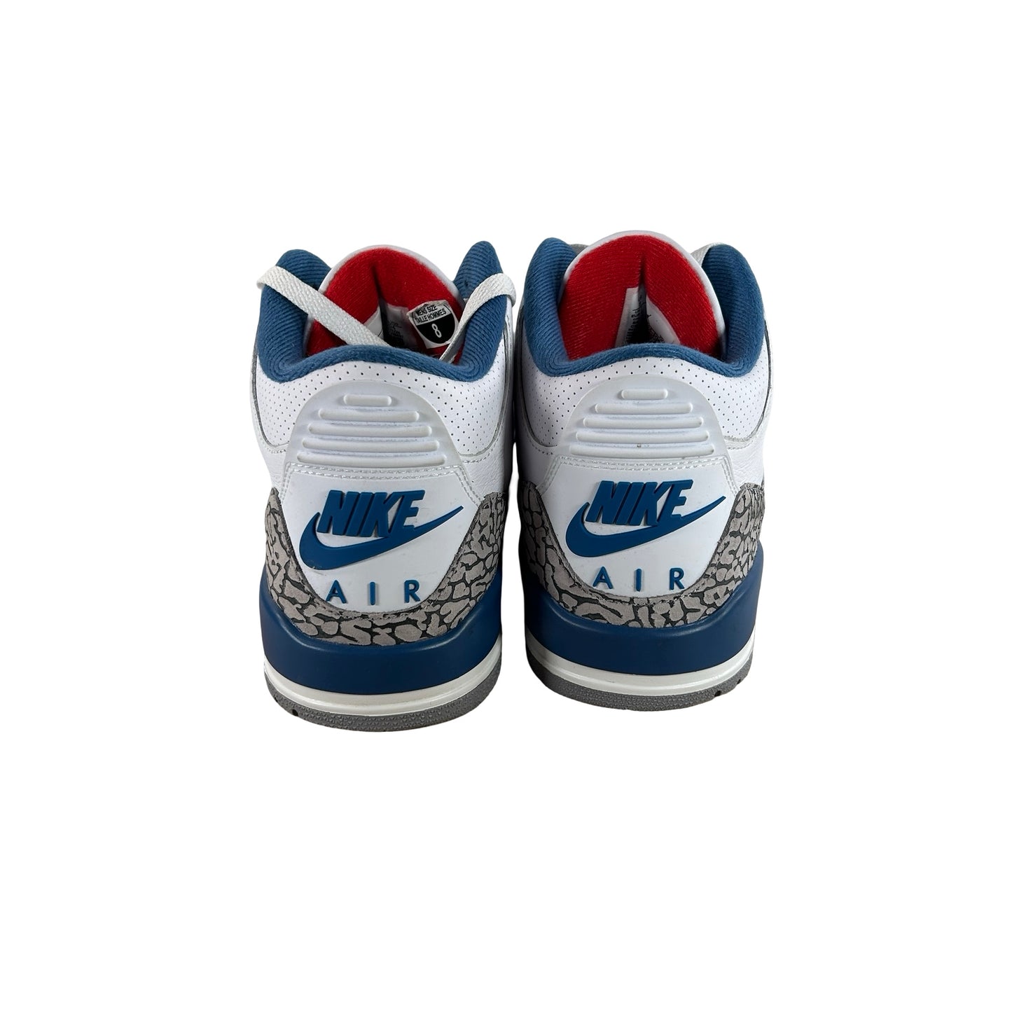 IF4396 104 Air Jordan 3 Retro True Blue (2026) [USED] - 8 M (Used)