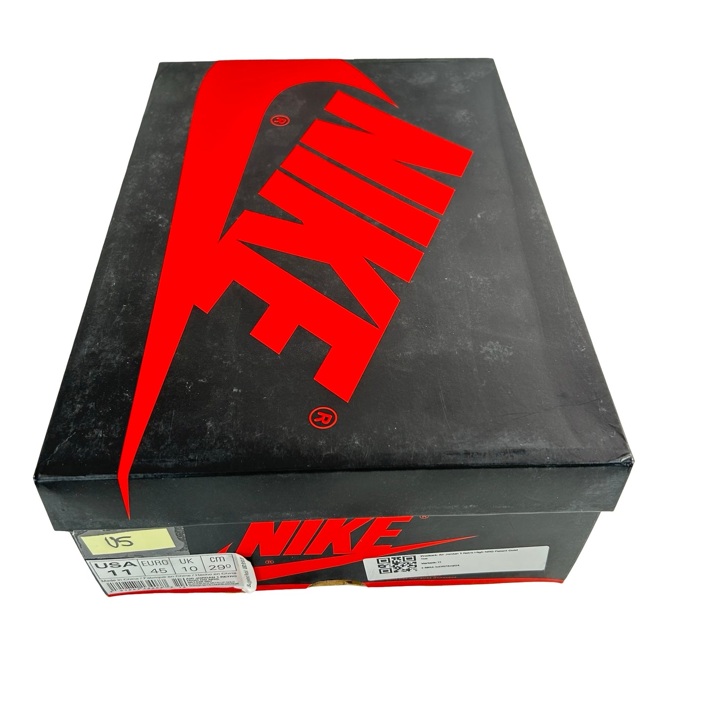 861428 007 Jordan 1 Retro High NRG Patent Gold Toe [USED] - 11 M (Used3)