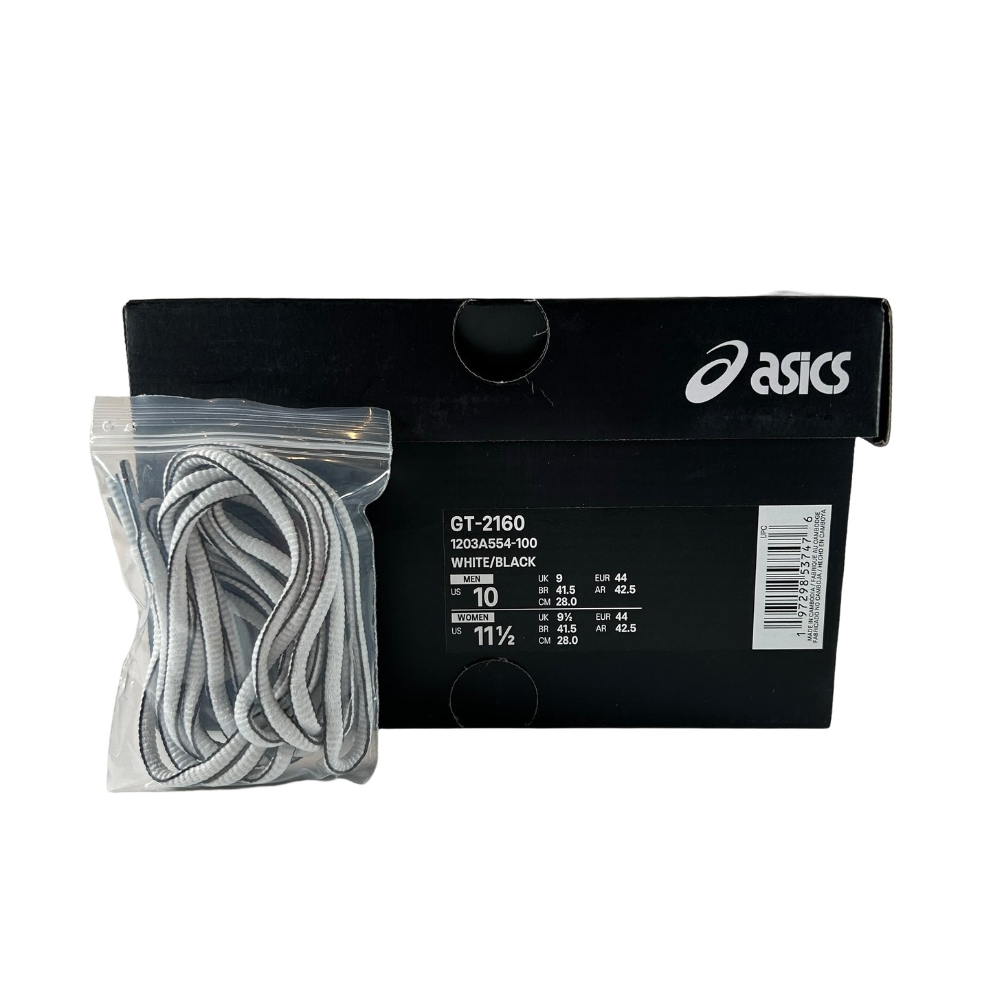 1203A554 100 ASICS GT-2160 JJJJound White [USED] - 10 M (Used)