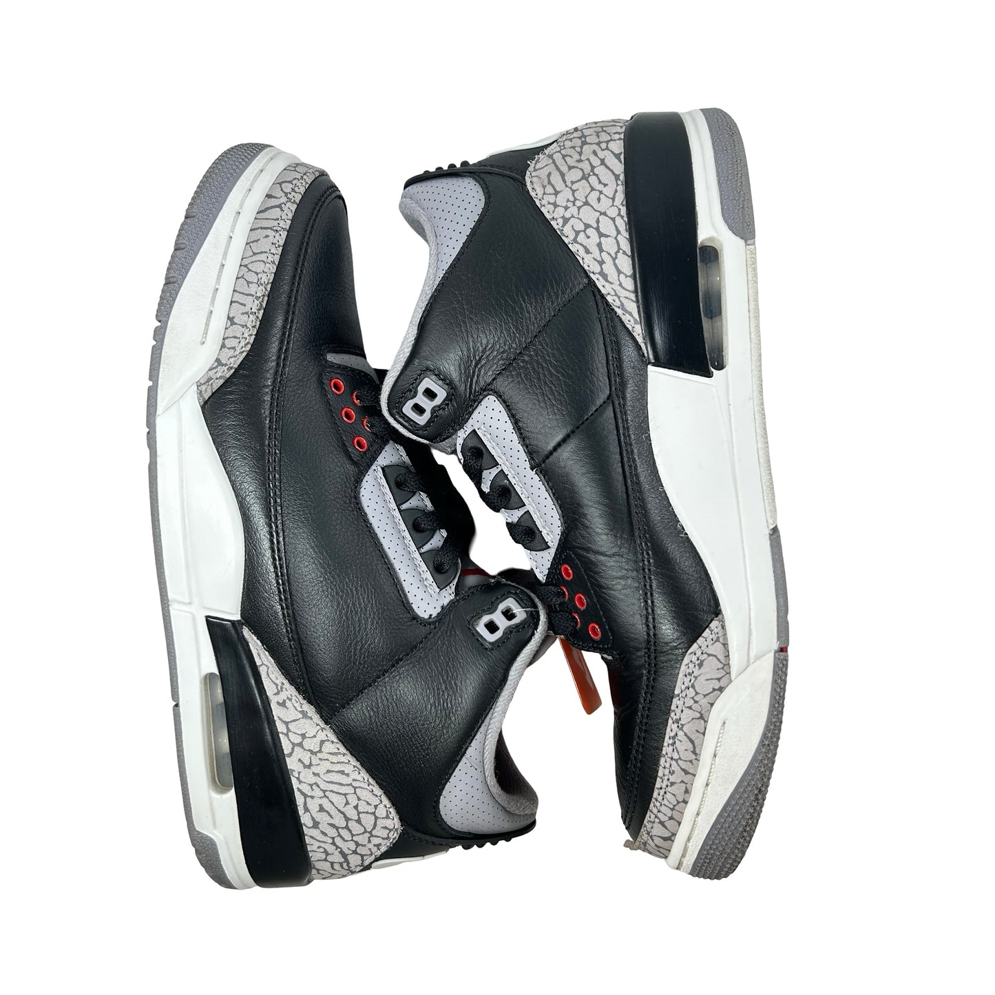 DN3707 010 Jordan 3 Retro Black Cement Reimagined (2024) [USED] - 9 M (Used8)