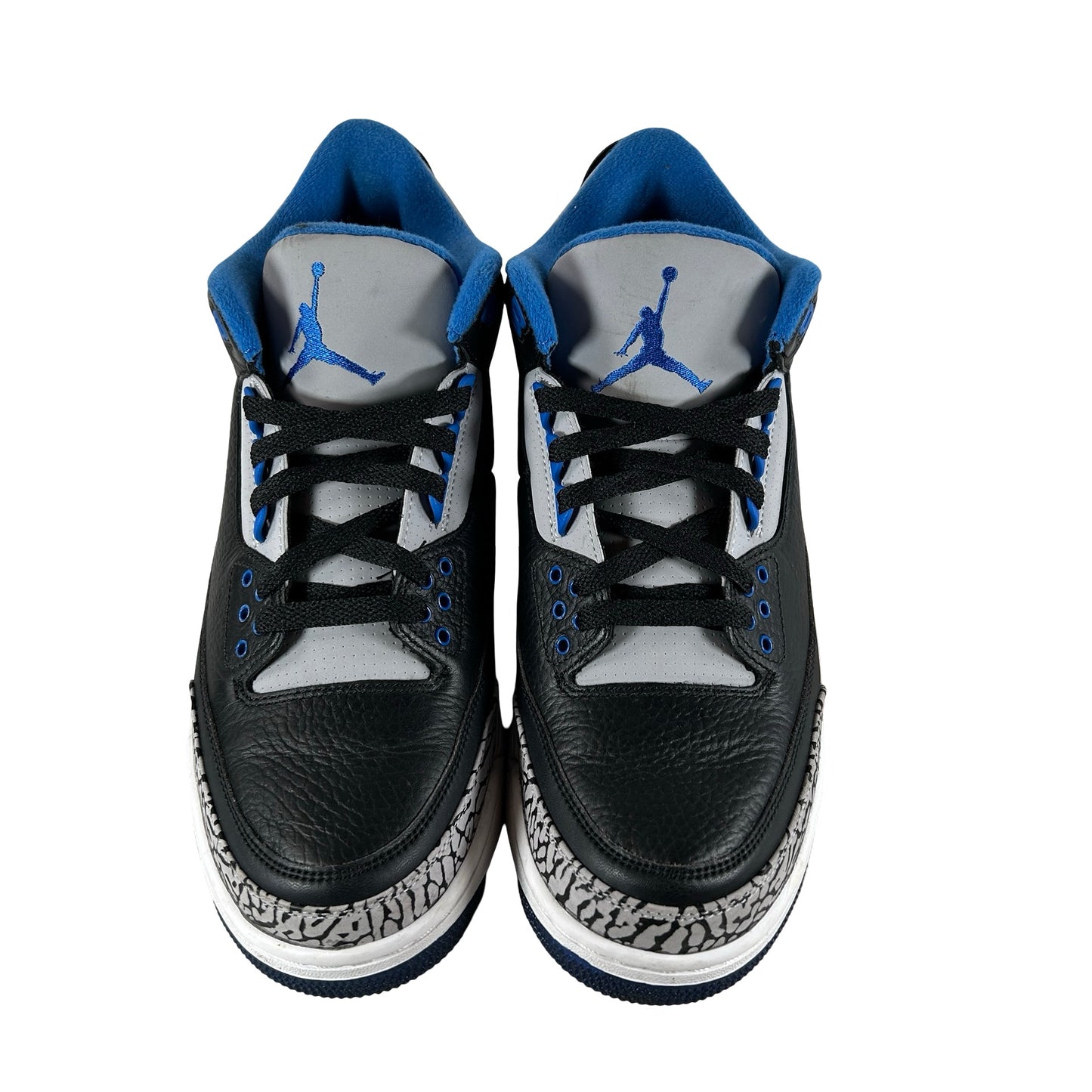 136064 007 Jordan 3 Retro Sport Blue [USED] - 9.5 M (Used2)