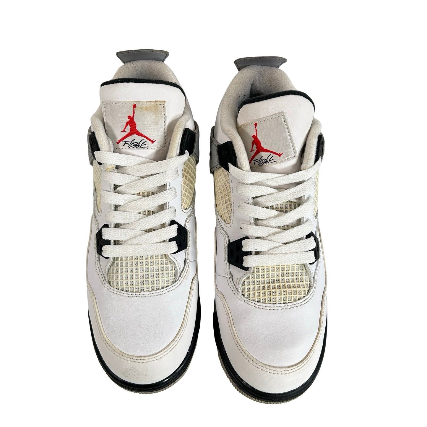 836016 192 Jordan 4 White Cement GS [USED] - 5.5 Y (Used)