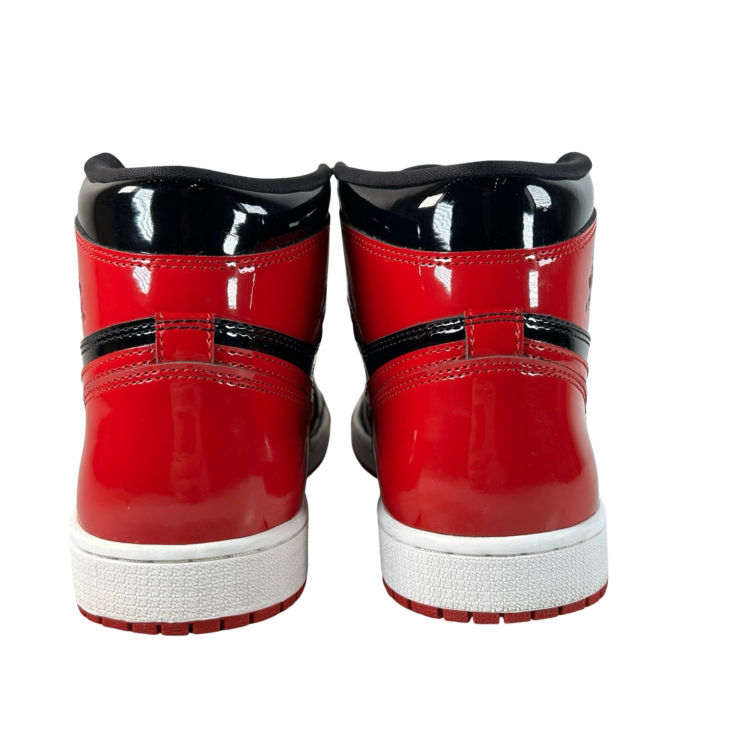 555088 063 Jordan 1 Retro High OG Patent Bred [USED] - 9.5 M (Used6)