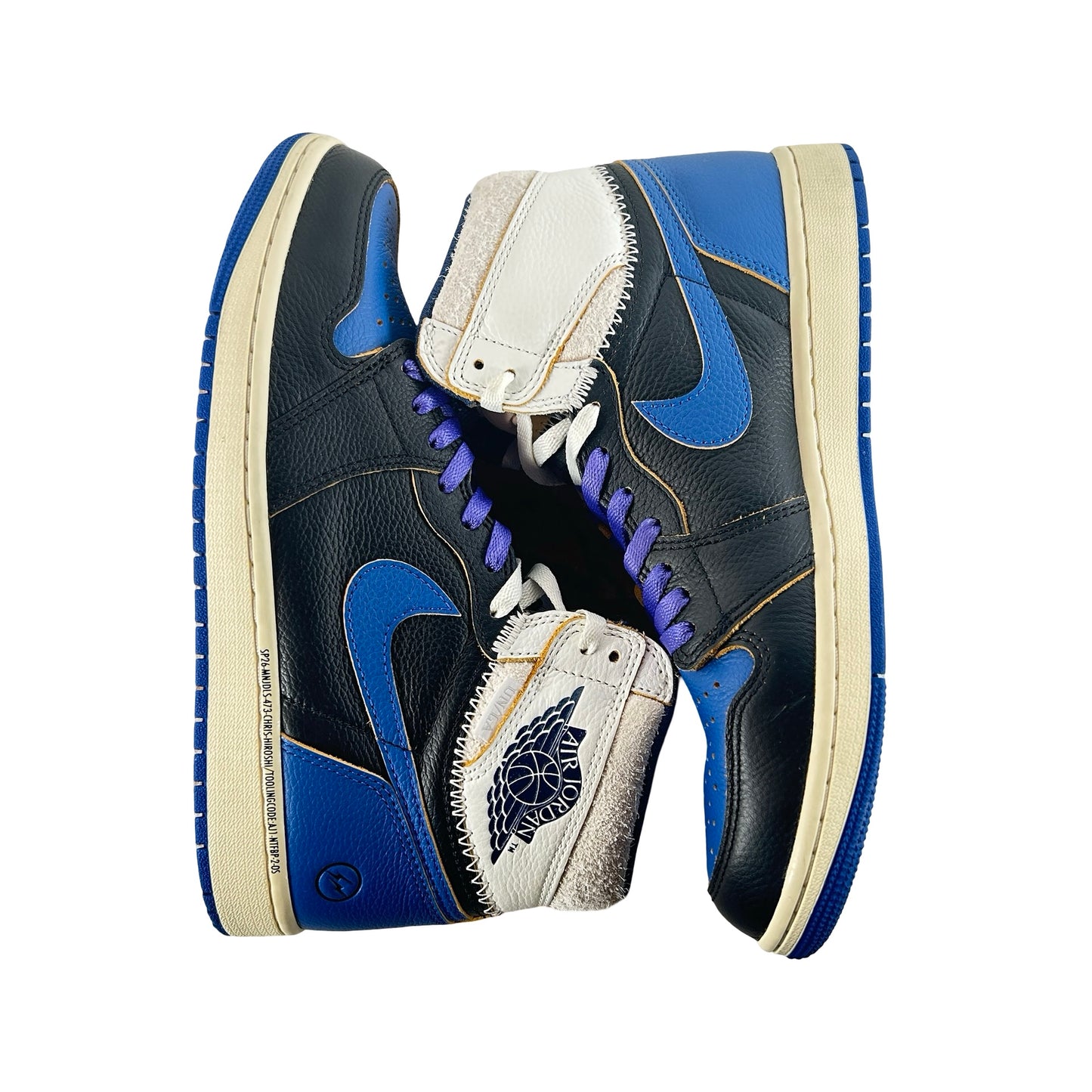 IO7847 001 Jordan 1 Retro High OG SP Fragment x Union LA Sport Royal [USED] - 9 M (Used2)