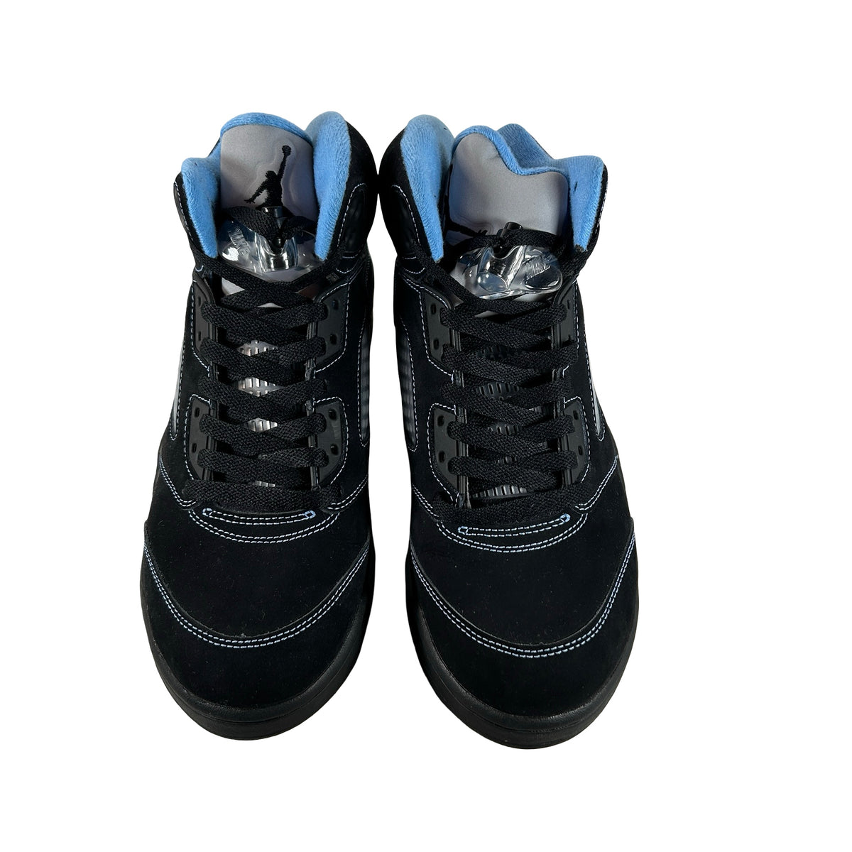 DD0587 008 Jordan 5 Retro Black University Blue (2026) [USED] - 8 M (Used)
