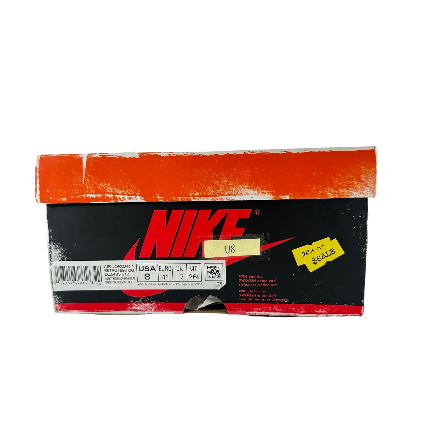 DZ5485 612 Jordan 1 Retro High OG Chicago Lost And Found [USED] - 8 M (Used8)