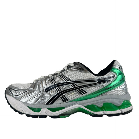 1201A019 110 ASICS Gel-Kayano 14 White Malachite Green [USED] - 8.5 M (Used)