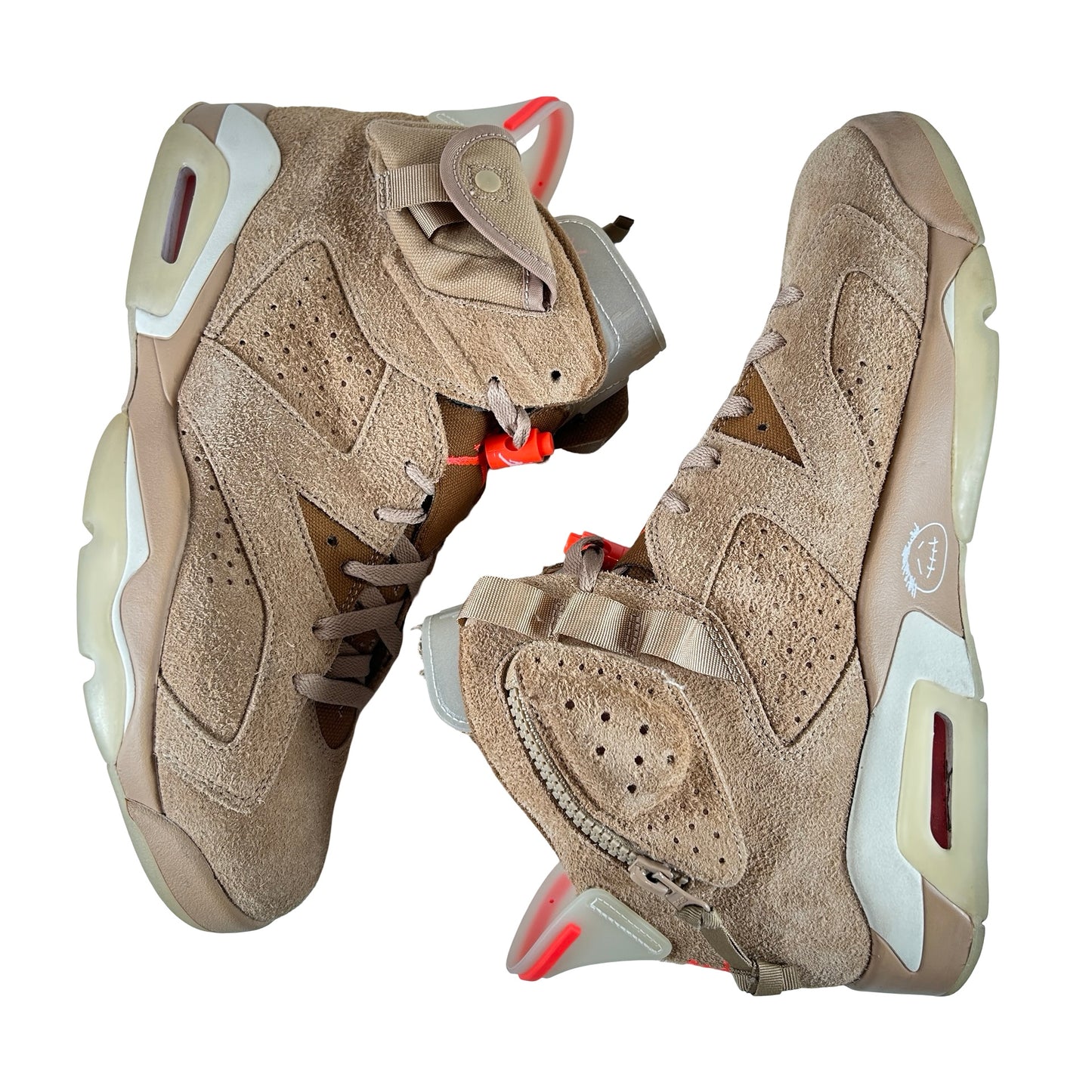 DH0690 200 Jordan 6 Retro Travis Scott British Khaki [USED] - 11 M (Used8)