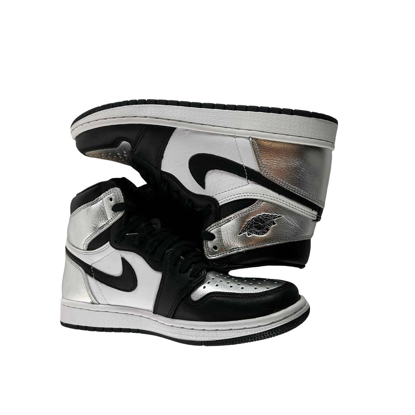 CD0461 001 Jordan 1 Retro High Silver Toe (Women's) [USED] - 7 W (Used2)