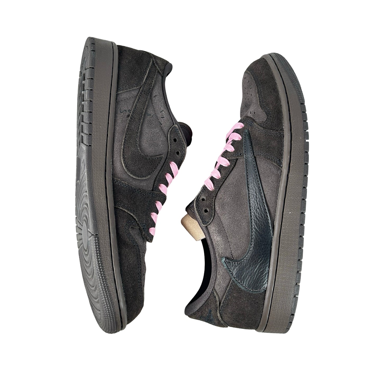 DM7866 202 Jordan 1 Retro Low OG SP Travis Scott Velvet Brown [USED] - 10 M (Used9)