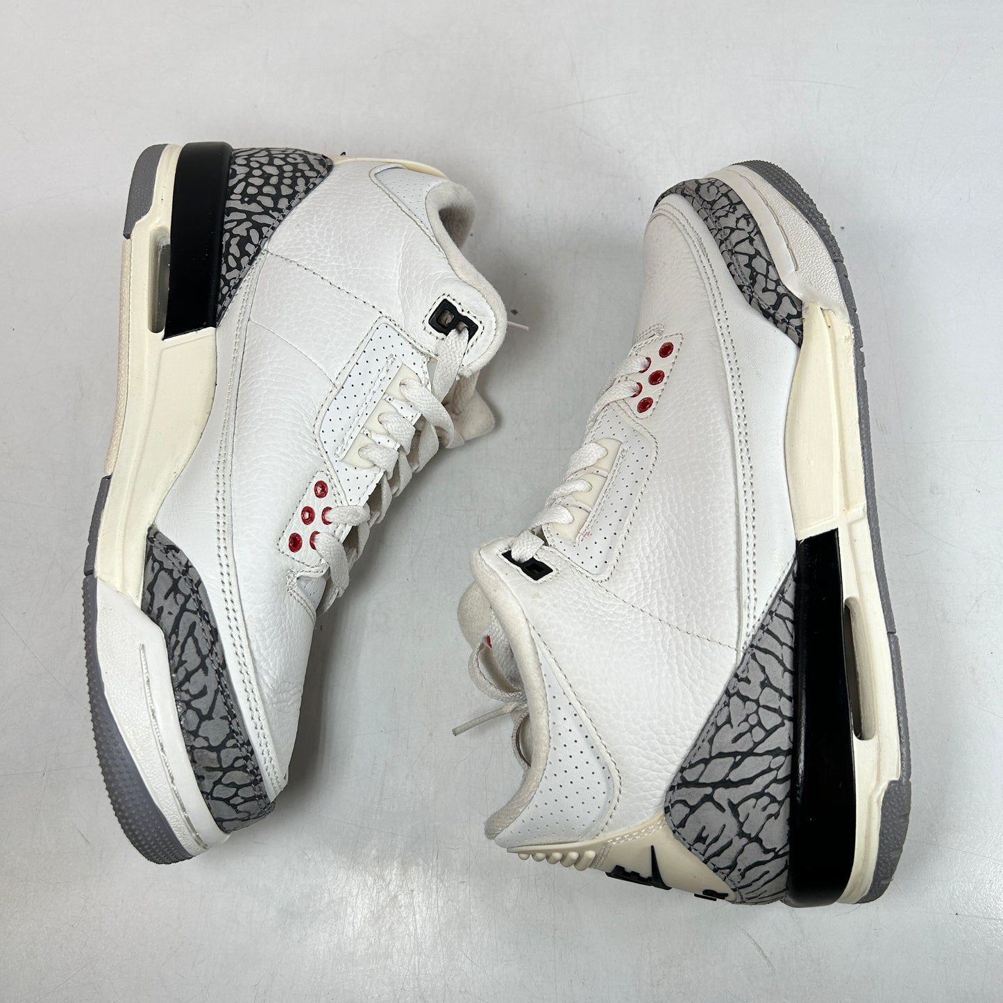 DM0967 100 Jordan 3 Retro White Cement Reimagined (GS) [USED] - 7 Y (Used6)