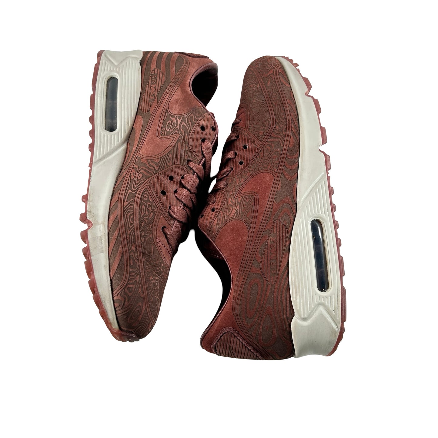DH4689 200 Nike Air Max 90 Laser Mahogany [USED] - 8 (Used)