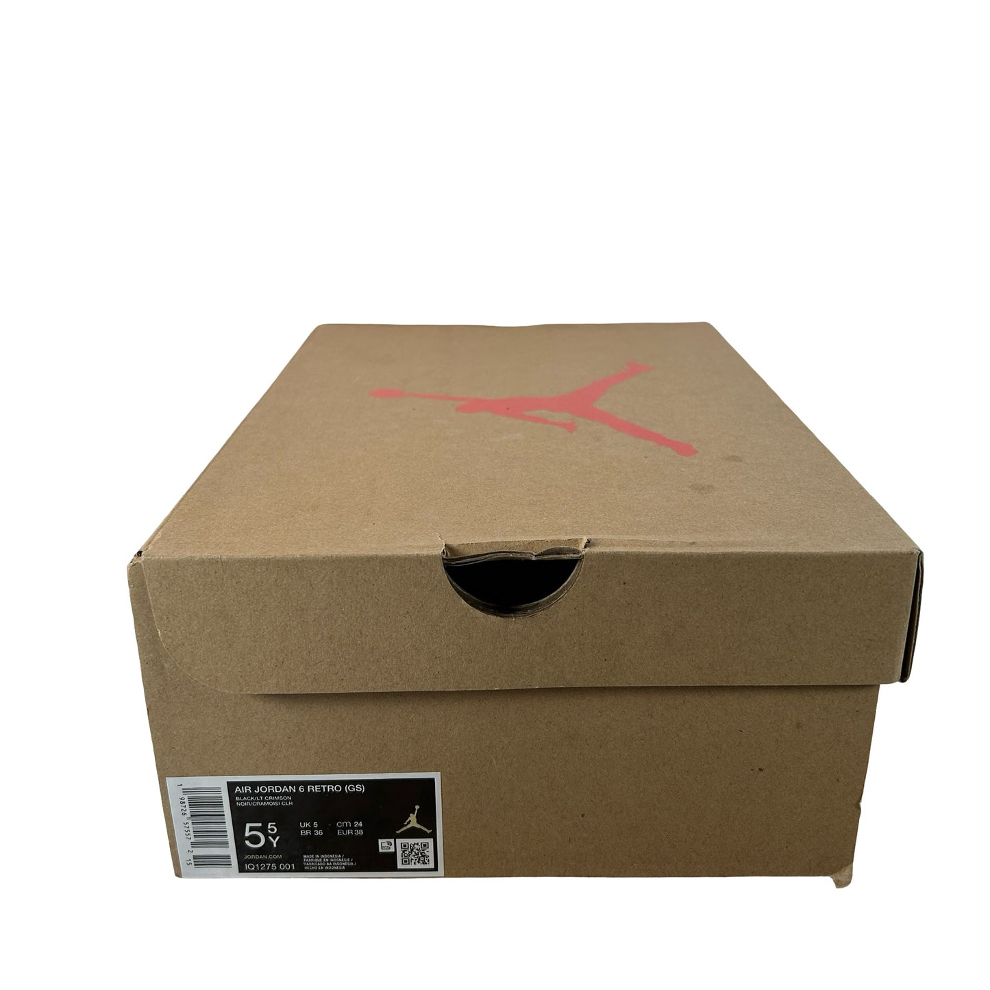 IQ1275 001 Air Jordan 6 Retro Infrared Salesman (GS) [USED] - 5.5 Y (Used)