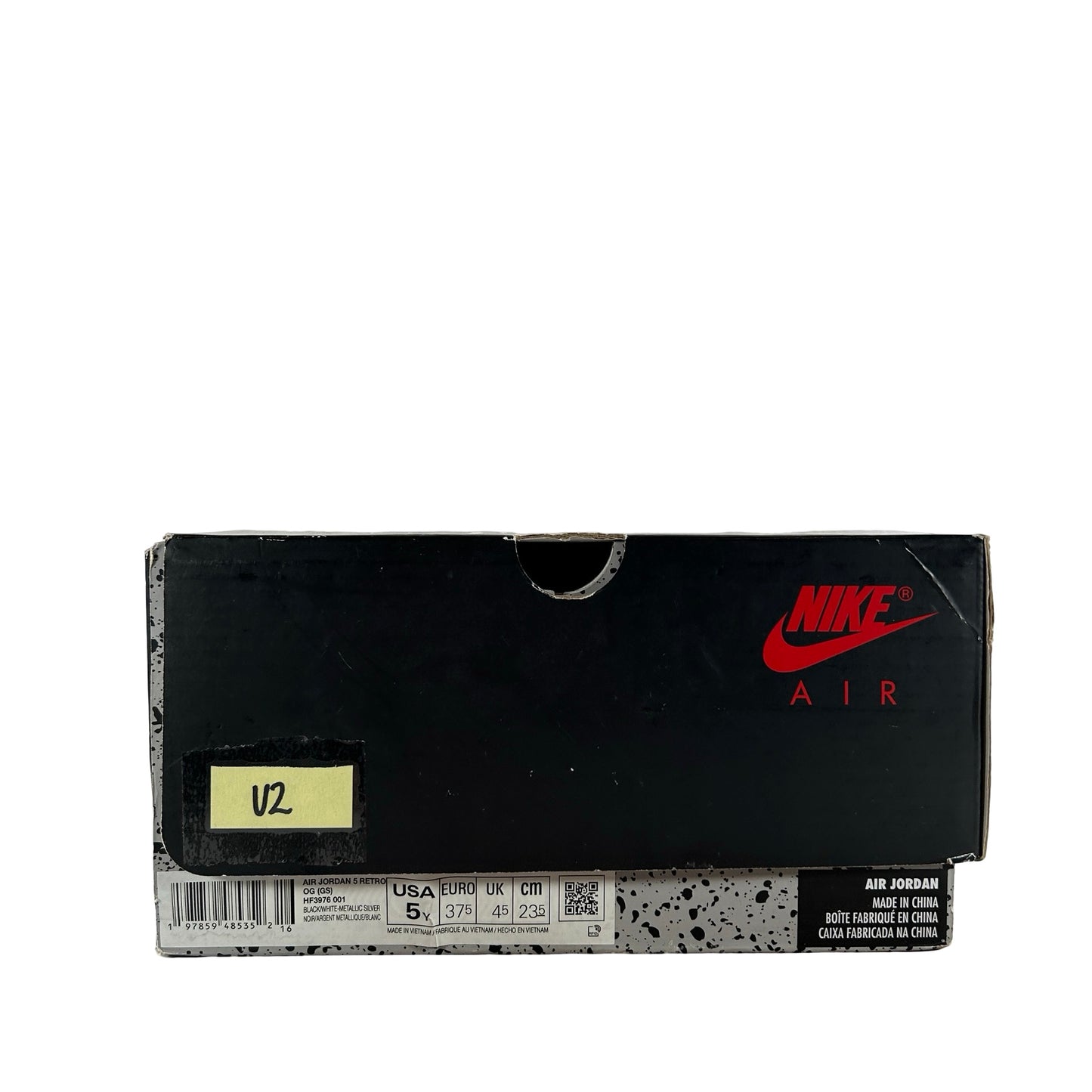 HF3976 001 Jordan 5 Retro OG Black Metallic Reimagined (GS) [USED] - 5 Y (Used2)