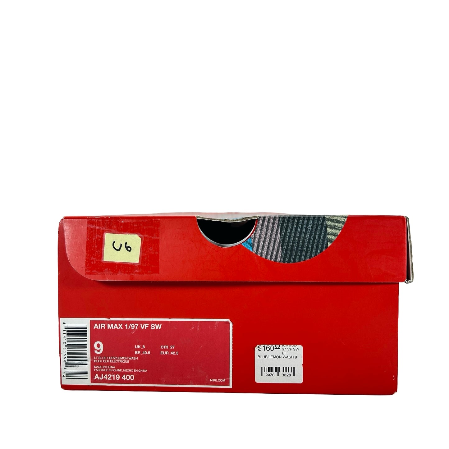 AJ4219 400 Air Max 1/97 Sean Wotherspoon [USED] - 9 M (Used6)