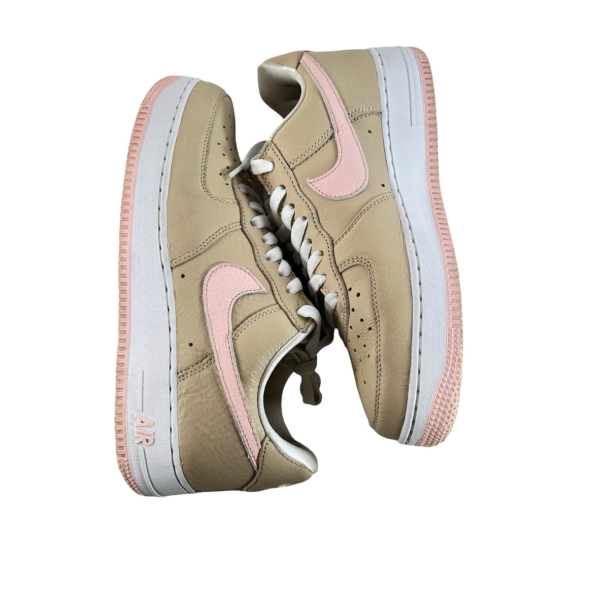 845053 201 Nike Air Force 1 Low Linen (2024) [USED] - 7.5 M (Used) (No Box)