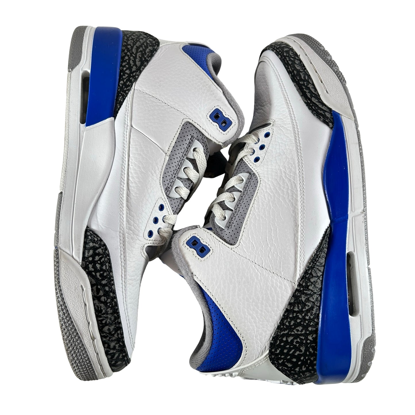 CT8532 145 Jordan 3 Retro Racer Blue [USED] - 10.5 M (Used2) (No Box2)