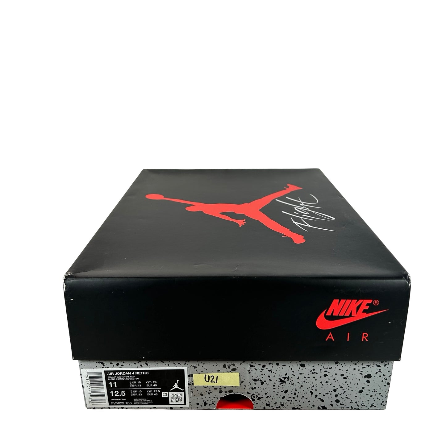 FV5029 100 Jordan 4 Retro White Cement (2025) [USED] - 11 M (Used21)