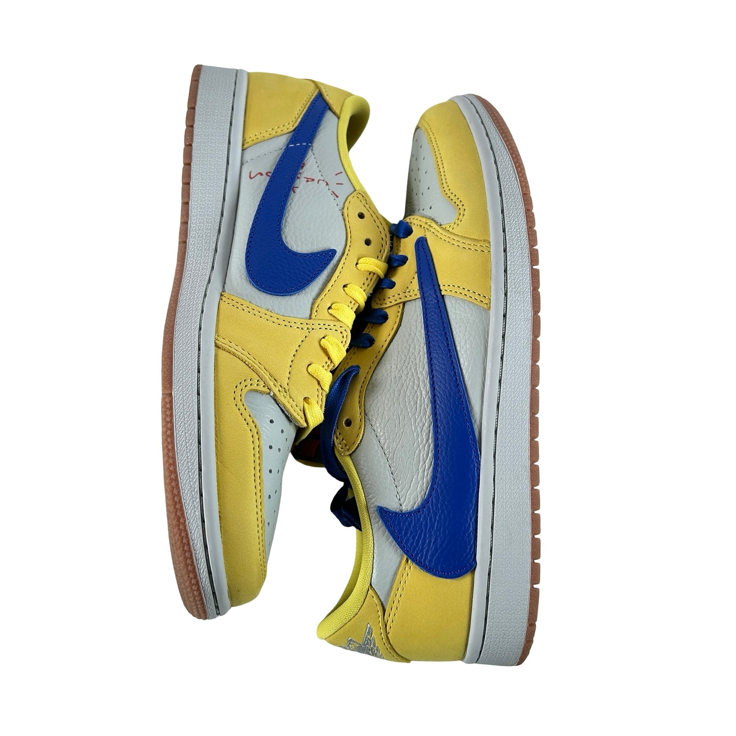 DZ4137 700 Jordan 1 Retro Low OG SP Travis Scott Canary (Women's) [USED] - 9.5 W (Used5)