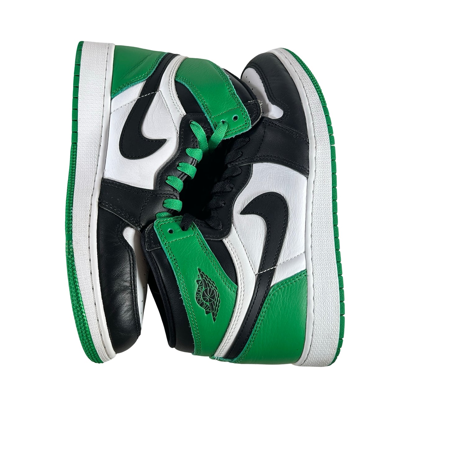 FD1437 031 Jordan 1 Retro High OG Lucky Green (GS) [USED] - 7 Y (Used) (Replace Box)