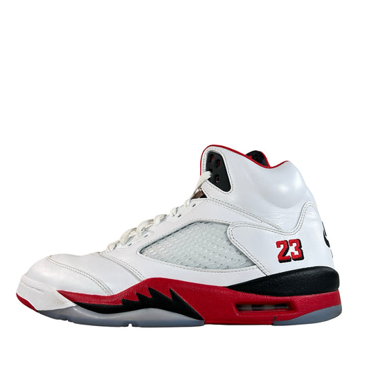 HQ7978 101 Jordan 5 Retro Fire Red Black Tongue (2025) [USED] - 12 M (Used7)