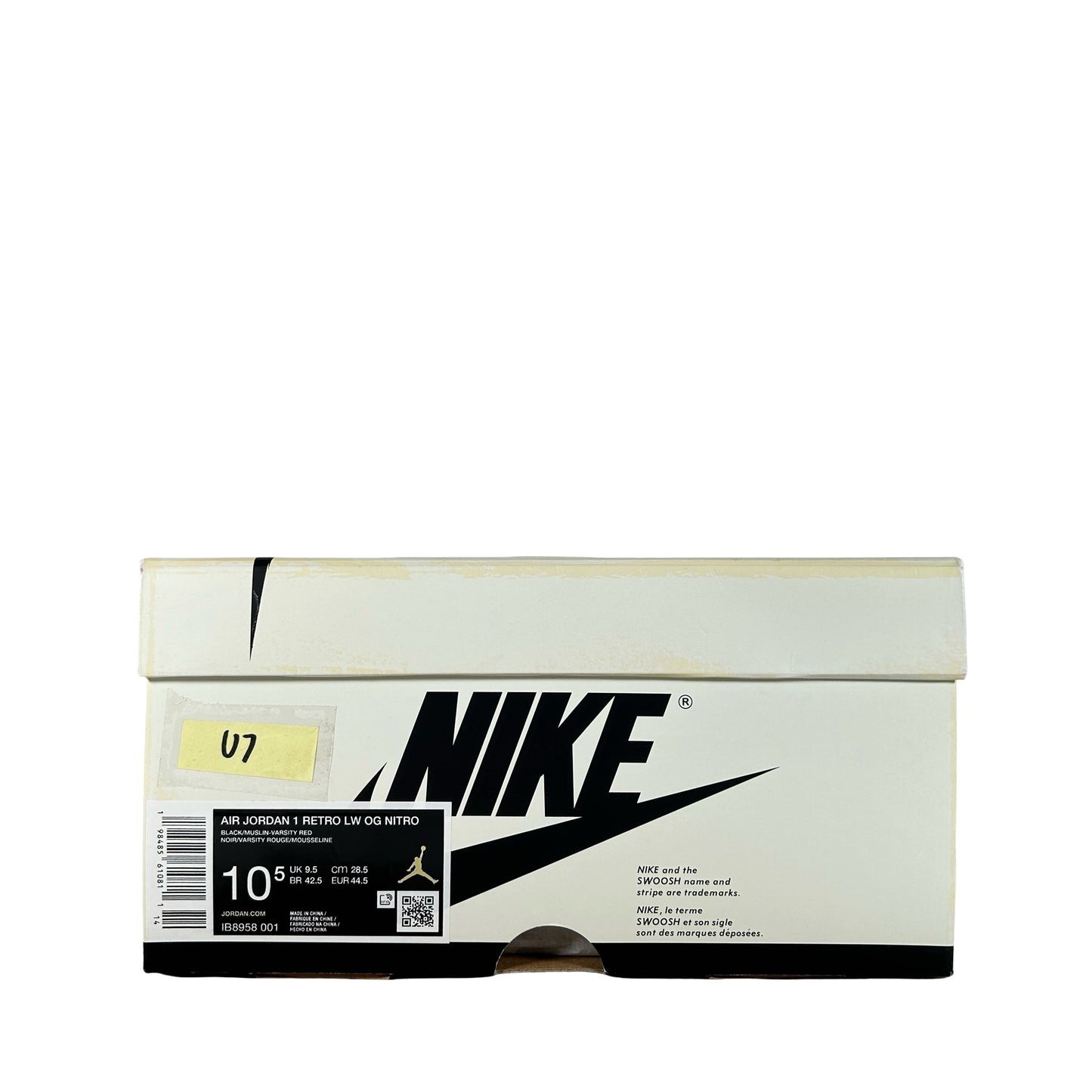 IB8958 001 Jordan 1 Retro Low OG Nigel Sylvester Nitro Better With Time [USED] - 10.5 M (Used7)