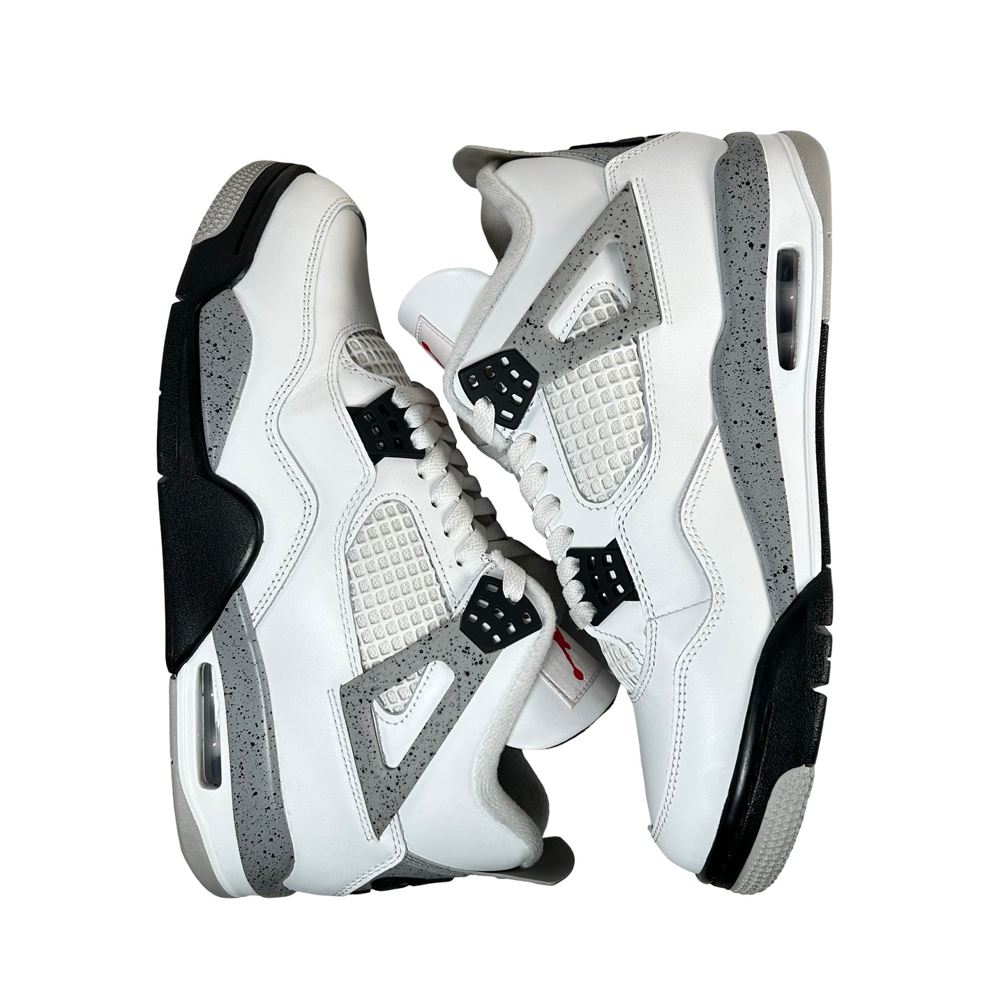 FV5029 100 Jordan 4 Retro White Cement (2025) [USED] - 9 M (Used14)