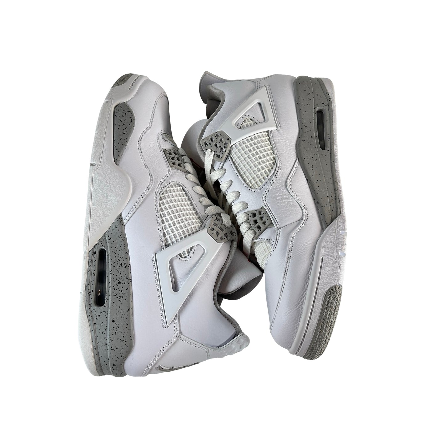 CT8527 100 Jordan 4 Retro White Oreo [CONDITIONAL] - 11 M (Yellowing3)