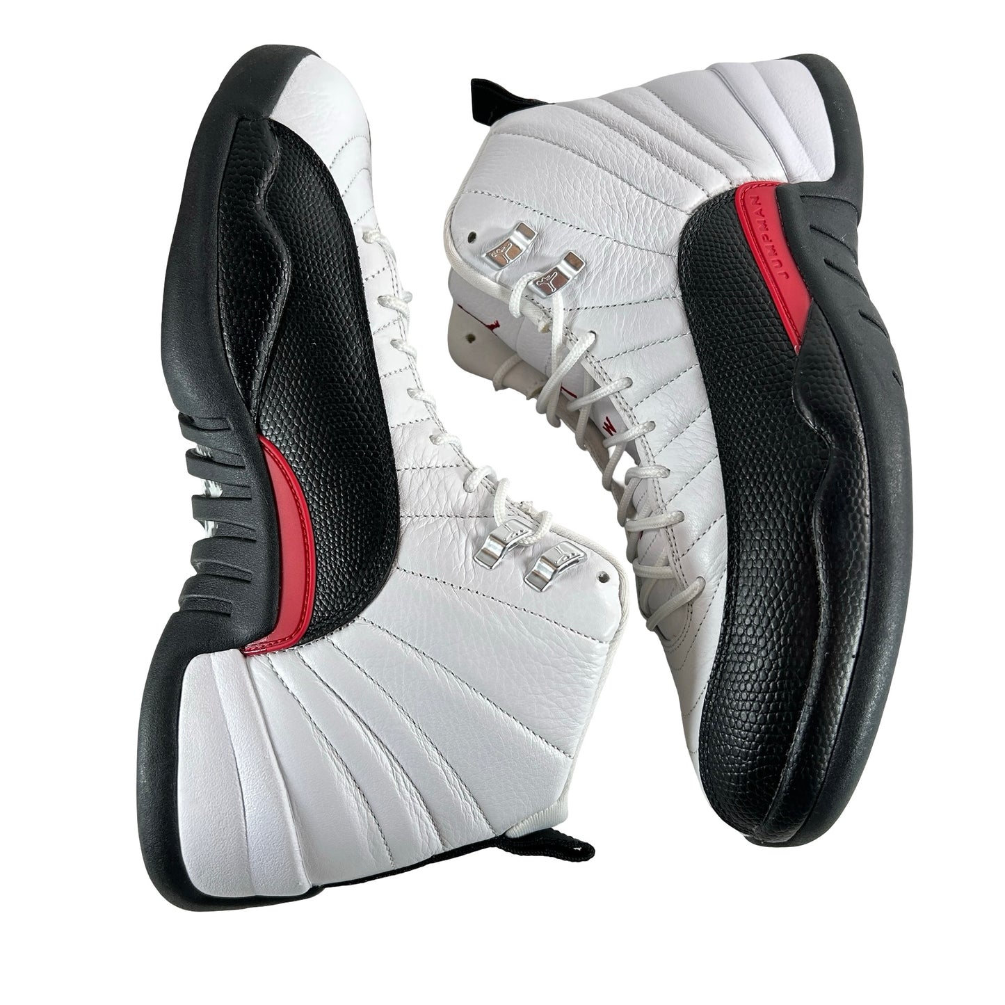 CT8013 162 Air Jordan 12 Red Taxi [USED] - 11.5 M (Used)