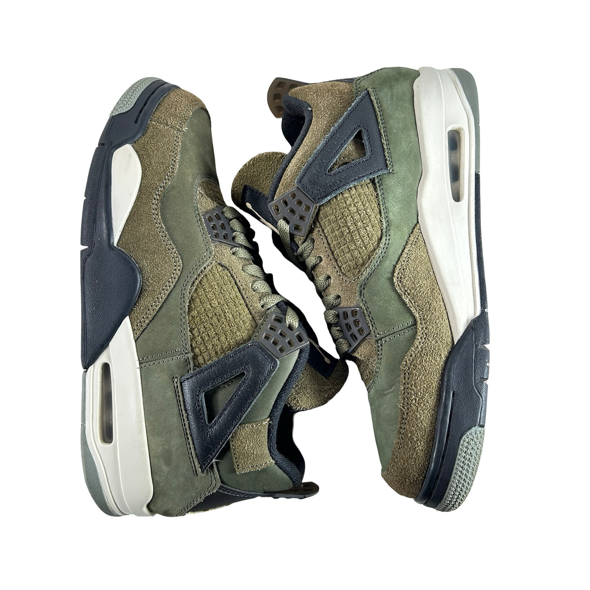 FB9927 200 Air Jordan 4 Craft Medium Olive [USED] - 8 M (Used2) (No Box2)
