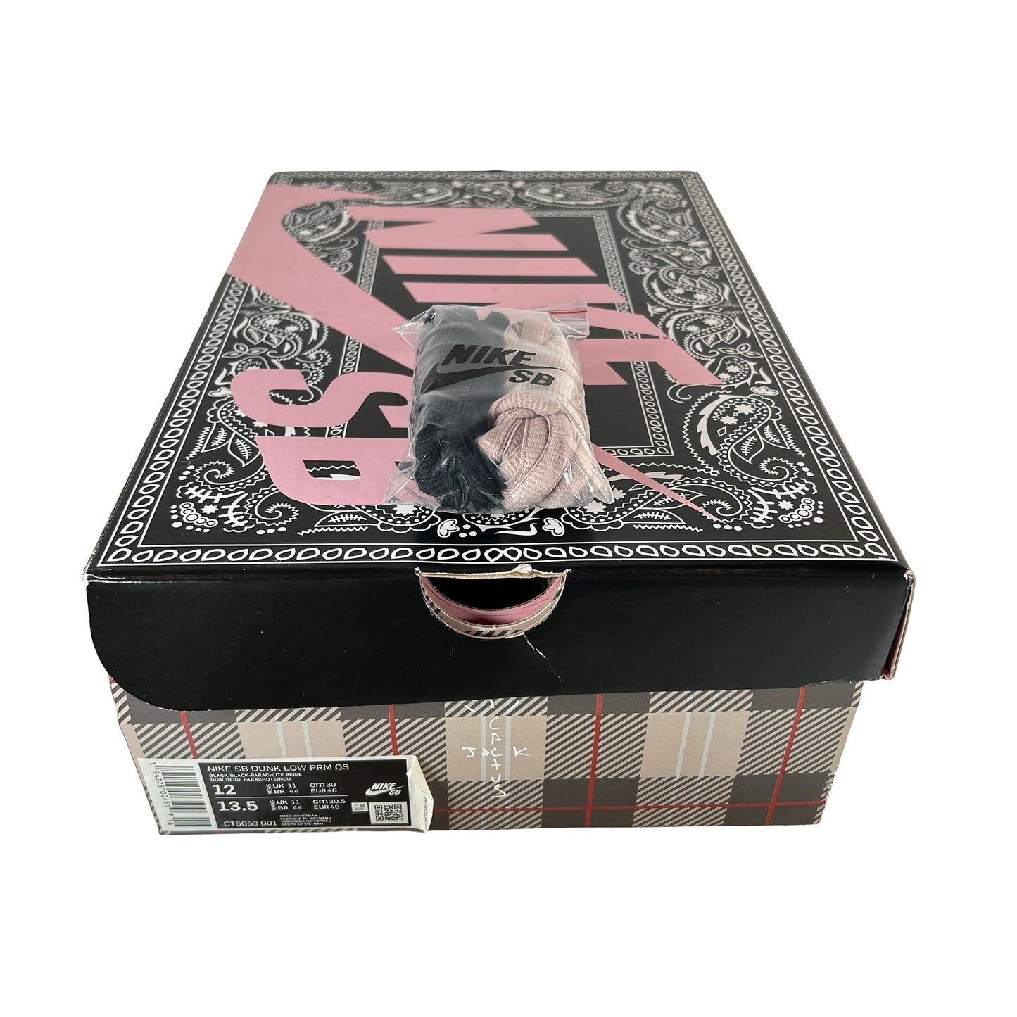 CT5053 001 Nike SB Dunk Low Travis Scott (Special Box) [USED] - 12 M (Used)