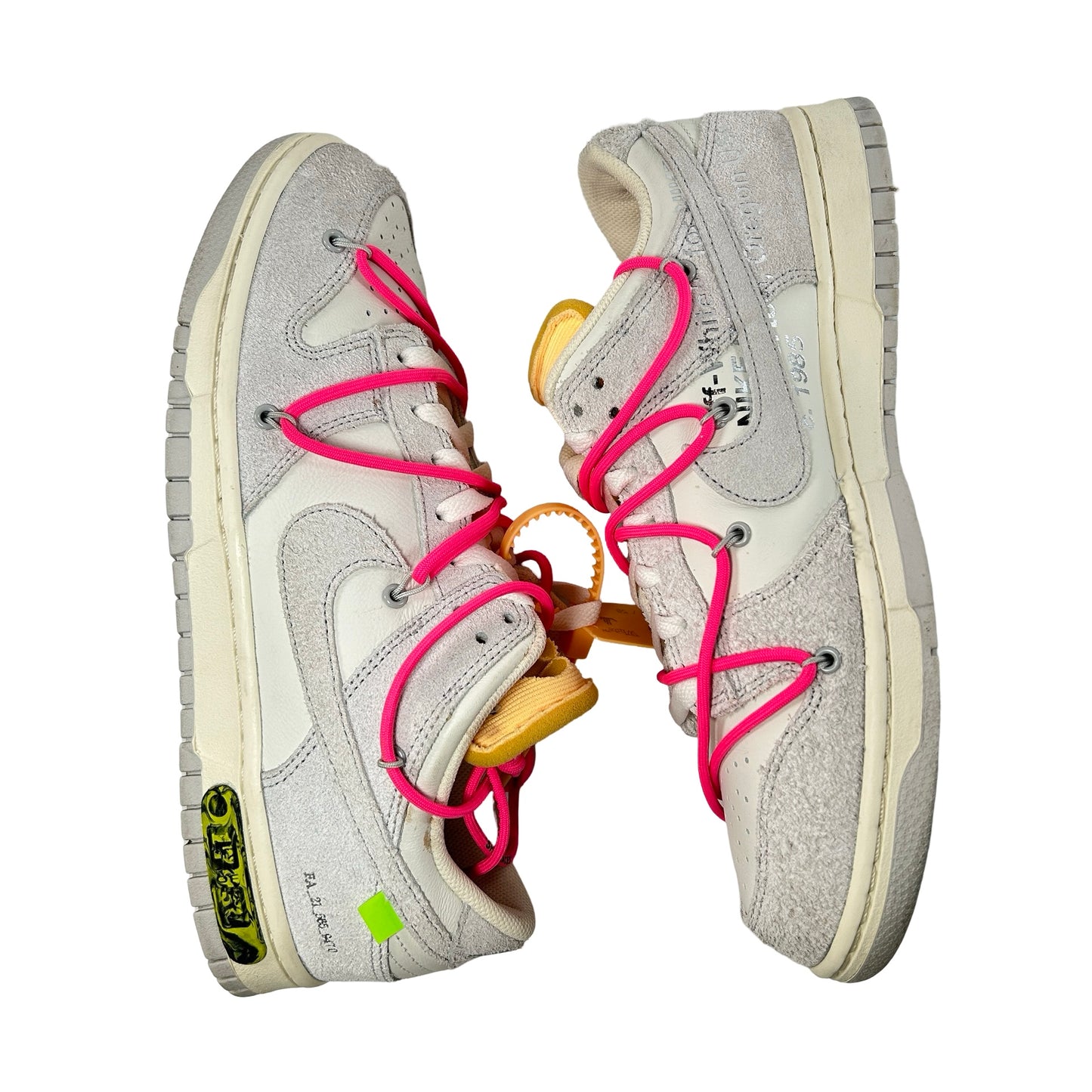 DJ0950 117 Nike Dunk Low Off-White Lot 17 [USED] - 10.5 M (Used)