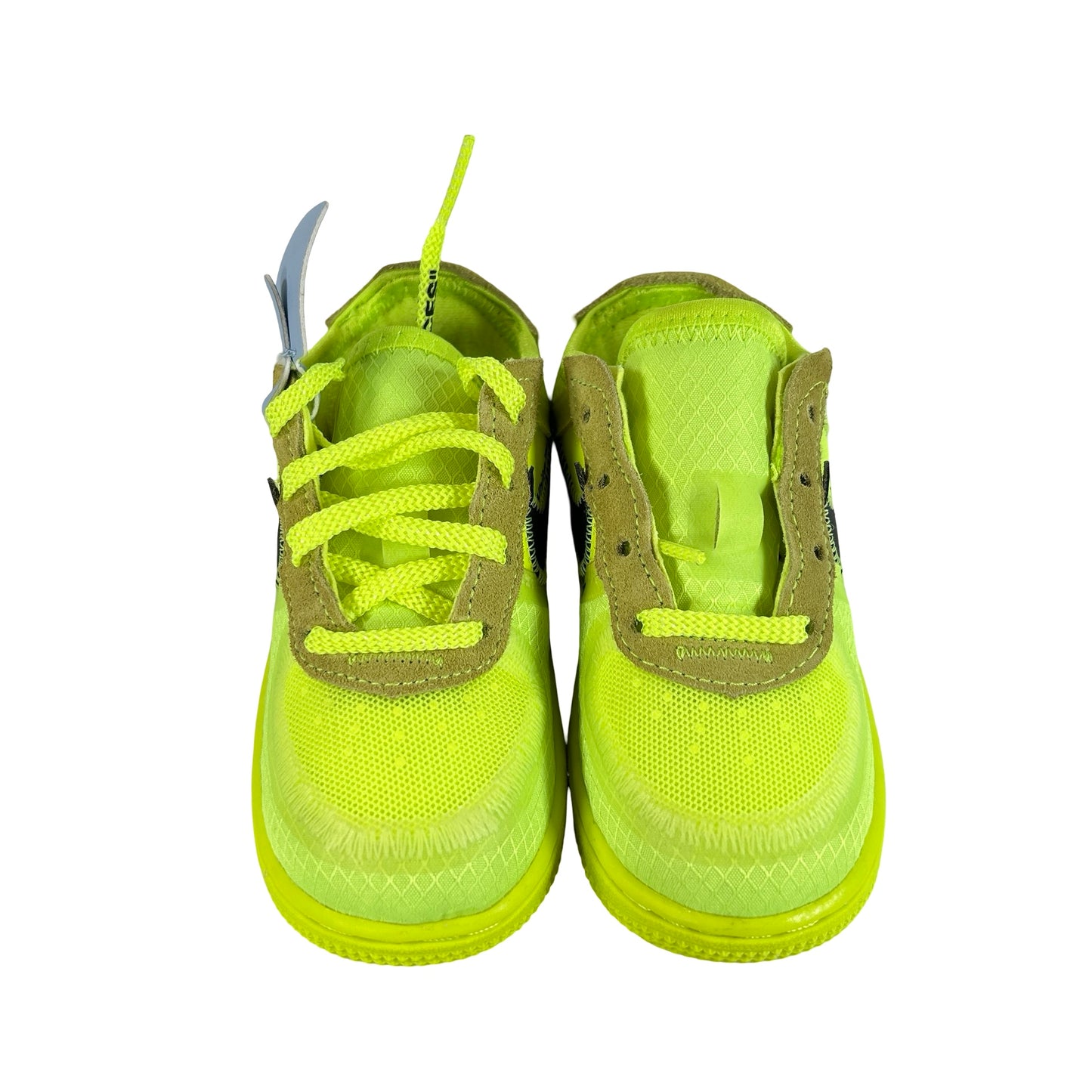 BV0853 700 Nike Air Force 1 Low Off-White Volt (TD) [USED] - 8 C (VNDS)
