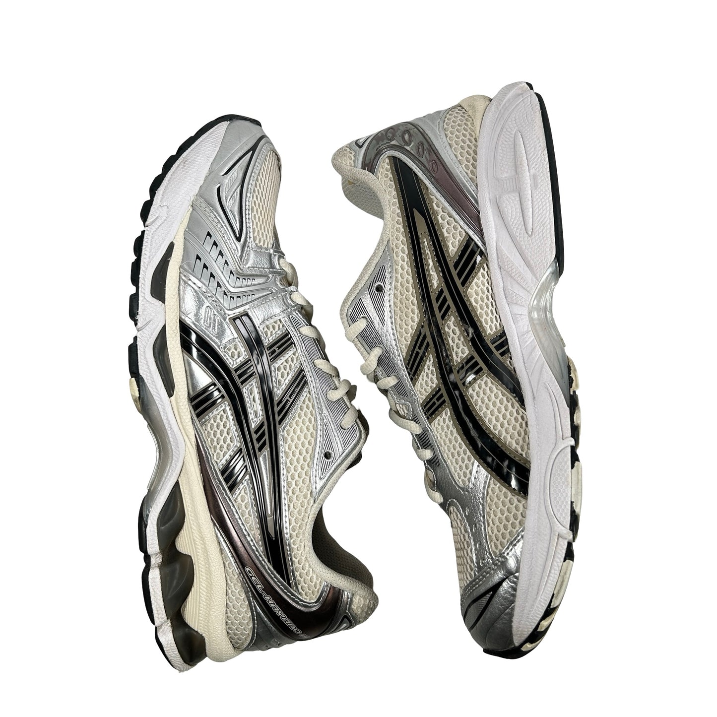 1201A019 108 ASICS Gel-Kayano 14 Cream Black Metallic Plum [USED] - 9.5 (Used3)