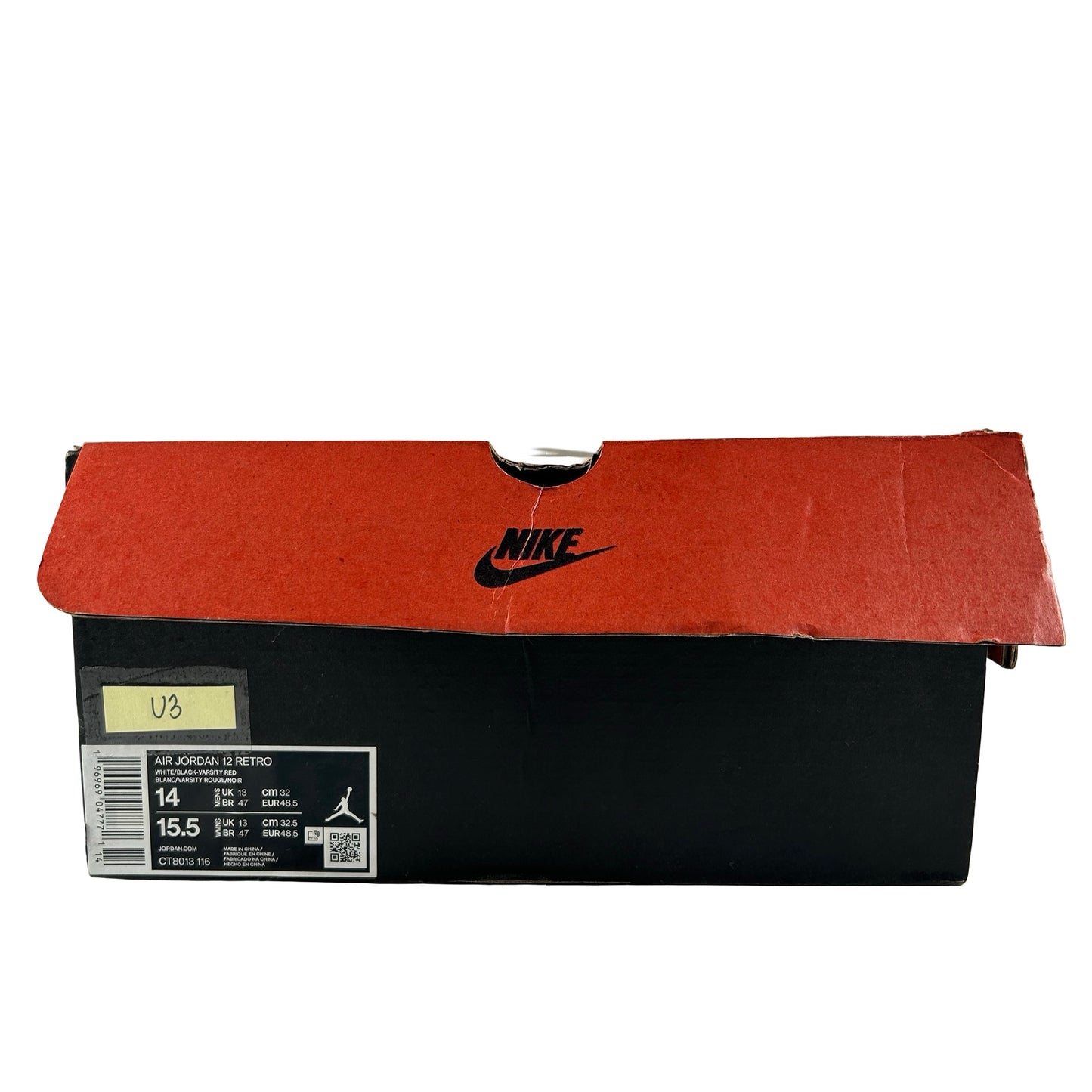 CT8013 116 Jordan 12 Retro Cherry (2023) [USED] - 14 M (Used3)