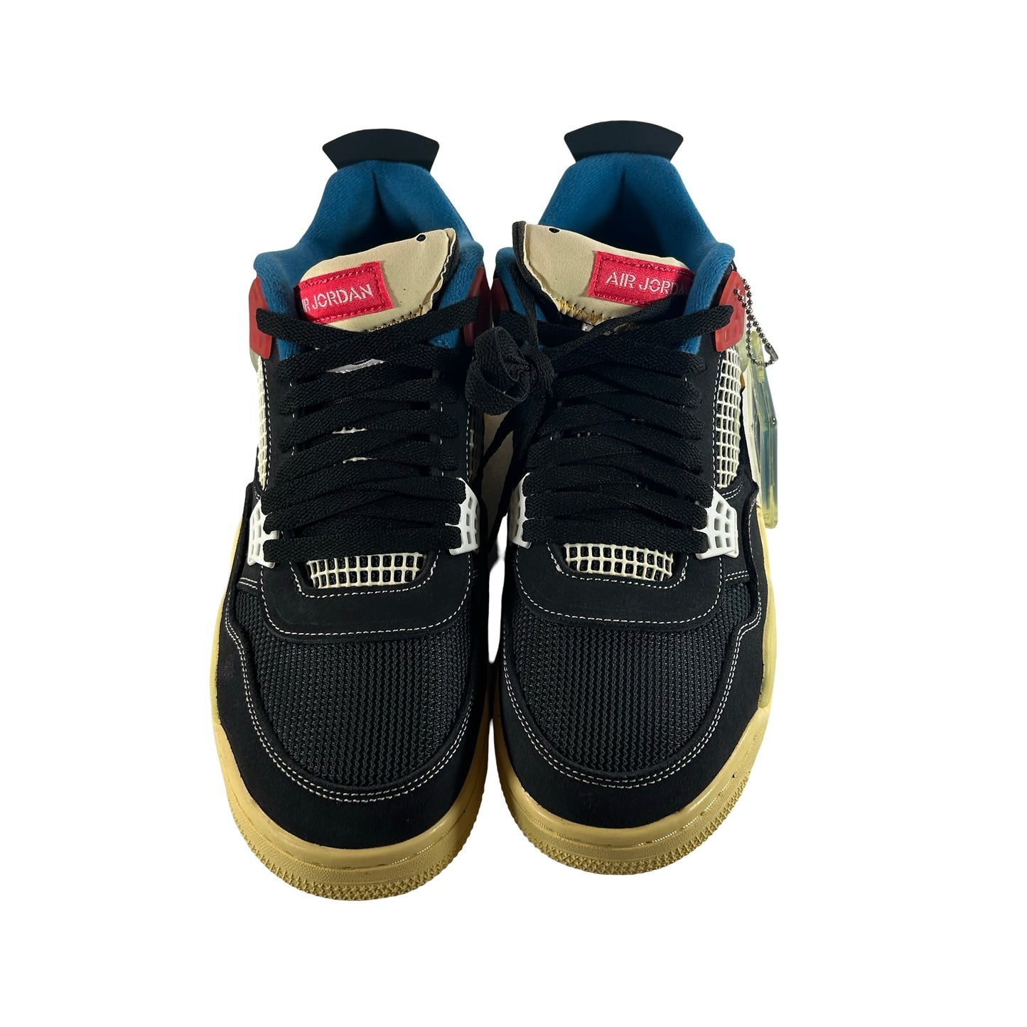 DC9533 001 Jordan 4 Union Off Noir - 11 M (Yellowing)