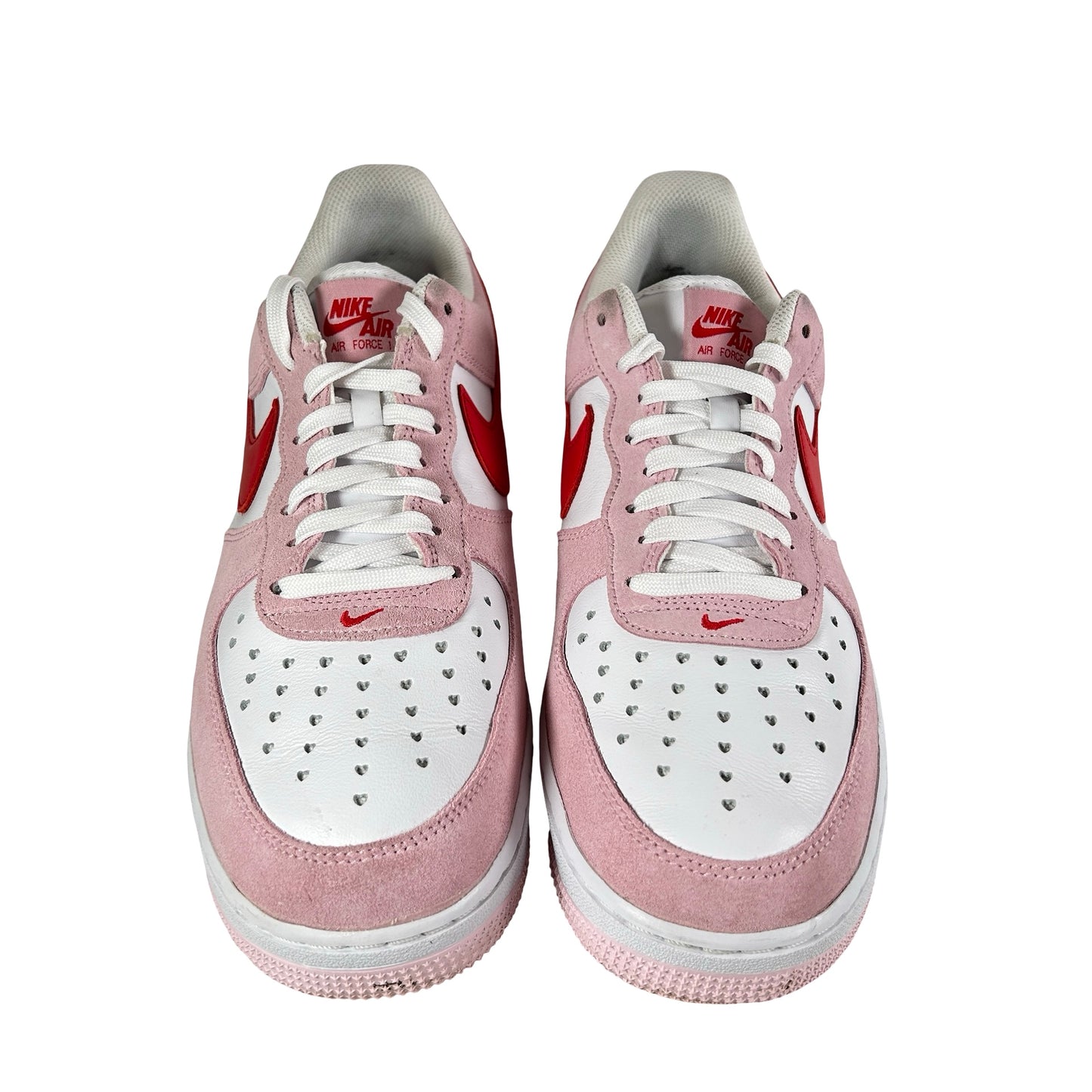 DD3384 600 Nike Air Force 1 Low '07 QS Valentine's Day Love Letter [USED] - 10.5 M (Used)