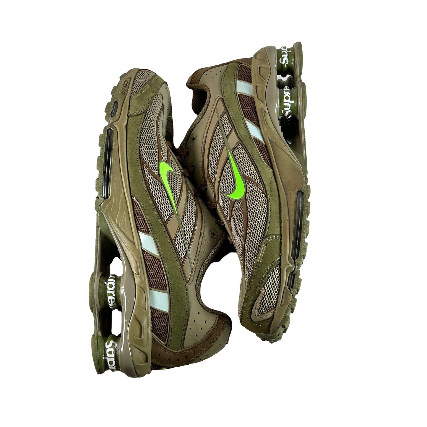 DN1615 200 Nike Shox Ride 2 SP Supreme Olive [USED] - 12 M (Used)