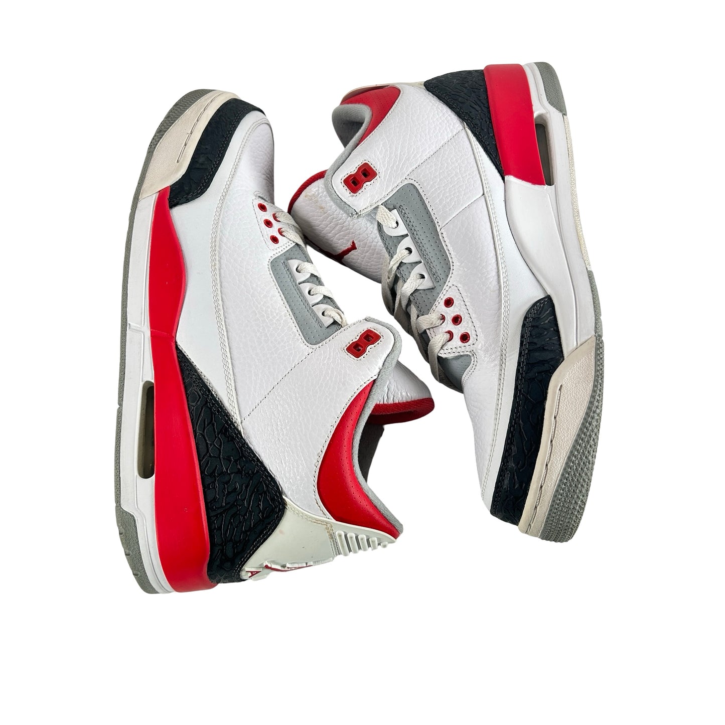136064 120 Jordan 3 Retro Fire Red (2013) [USED] - 12 M (Used)