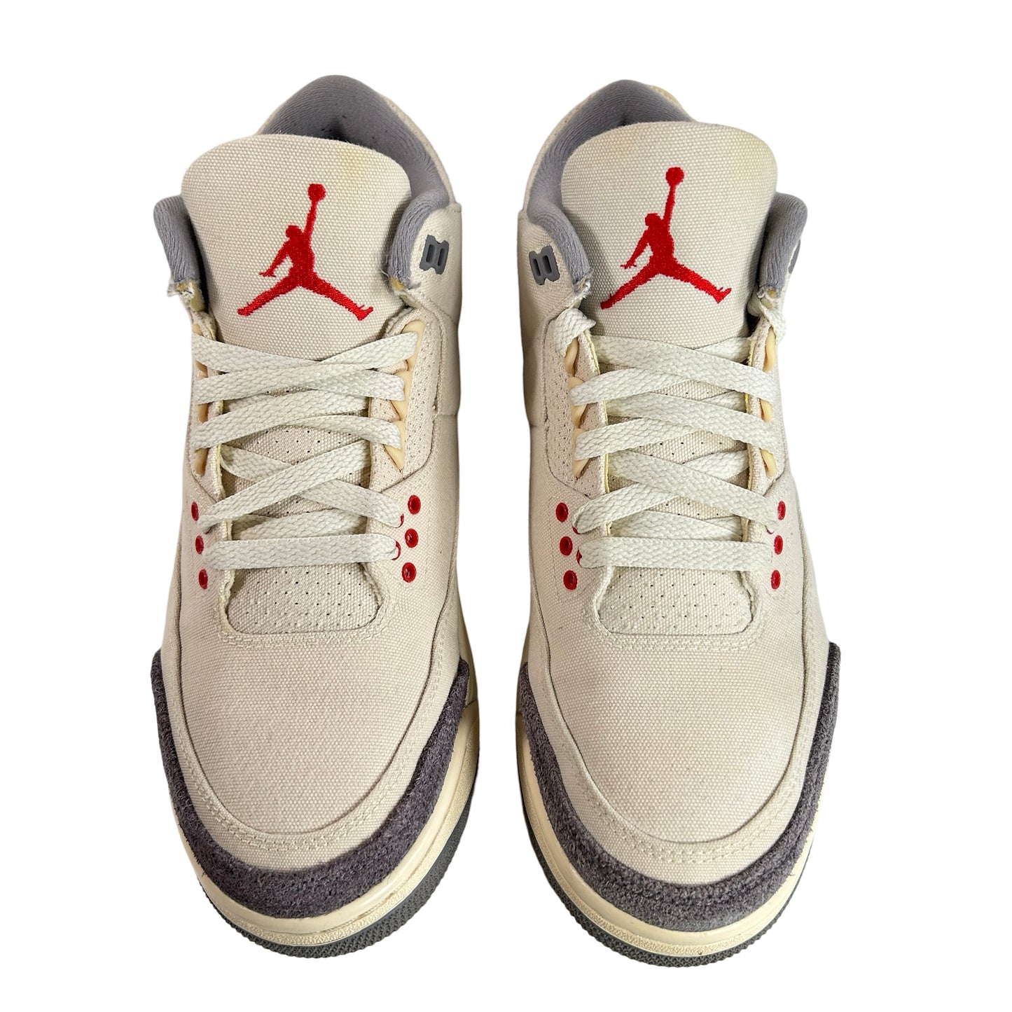 DH7139 100 Jordan 3 Retro Muslin [USED] - 7.5 M (Used)