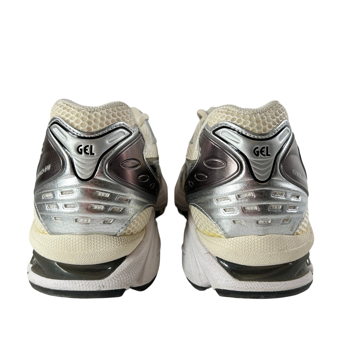 1201A019 108 ASICS Gel-Kayano 14 Cream Black Metallic Plum [USED] - 14 M (VNDS)