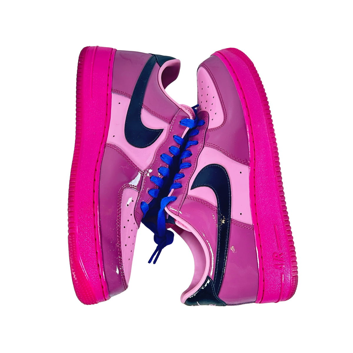 IO4489 600 Nike Air Force 1 Low Pink Cooler Mulberry Rose [USED] - 12 M (Used)